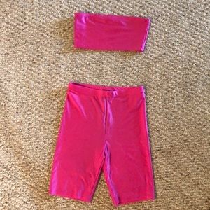 Forever21 Pink 2 piece Size: Small